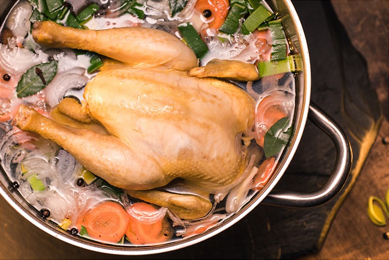 Omas Hühnersuppe